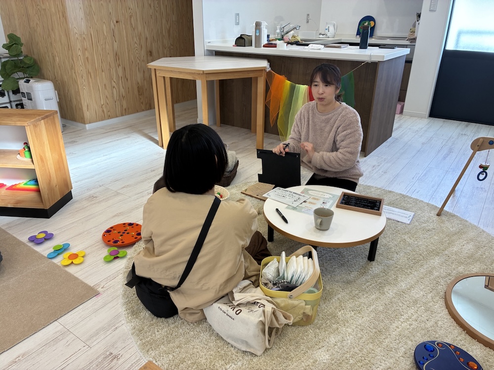 産後ケア・マタニティ支援の様子